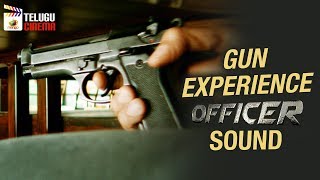 GUN - Experience OFFICER Sound | RGV | Nagarjuna | Myra Sareen | #Officer | Mango Telugu Cinema