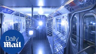 MTA tests UVA lights for cleaning subways and buses