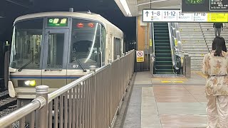 JR西日本221系近ナラNC619編成(吹田総合車両所奈良支所所属)が大和路線普通王寺行きとして天王寺駅16番のりばに到着するシーン！