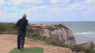 The greatest golf shot of 2013? Ben Crenshaw hits it to 5 feet at Cabot Cliffs!