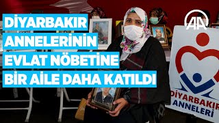 Diyarbakır annelerinin evlat nöbetine bir aile daha katıldı