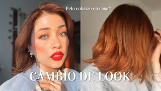 Cambio de look extremo! Me tiño de cobrizo en casa 🥕