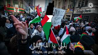 Pansar och kanoner - Swedish pro Palestinian song