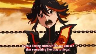 Ryuko Matoi vs Takaharu Fukuroda