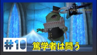 【FF14】＊ネタバレ注意＊漆黒のヴィランズ「篤学者は問う」メインストーリー