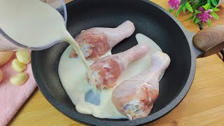 Cook the chicken this way the result is amazing and delicious! Easy and tasty chicken recipe