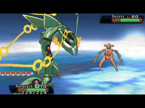 Pokemon Omega Ruby and Alpha Sapphire - Catching Deoxys Pokemon Omega Ruby and Alpha Sapphire - Catching Deoxys