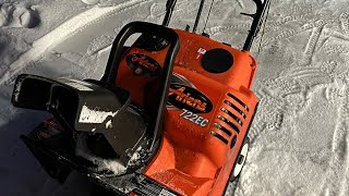 How to replace a belt on a Ariens 722, 522 and 322