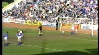 Rangers 1-2 Hearts  Scottish League Premier Division 1987-88
