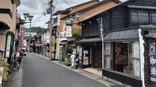 205.秋の【出石城下町散策】出石そばで有名な風情たっぷりの城下町✨ 素敵なお土産屋さんも沢山でワクワクの観光名所です😄 ワンちゃんOKのお店で美味しいお蕎麦を頂きました🌈