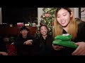 opening up christmas presents with my siblings ii funny