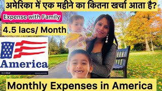 Cost of Living in USA | Monthly Expenses in America | Indians Life in USA