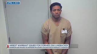 Arrest warrant issued for former Ohio State linebacker accused of multiple assault charges