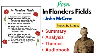 In Flanders Fields Poem Summary \u0026 Analysis #InFlandersFields #johnmccrae #rememberanceday