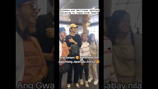 Joshua Garcia and Emilliane Spotted going to Japan