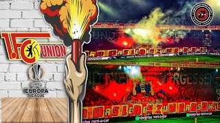 🔴 ⚪ 1.FC UNION BERLIN Fans Show Choreo & Pyro Sieg der Europa League 16 gegen Ajax