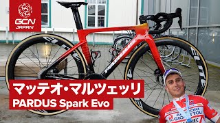 プロバイク紹介│中国のミステリアスなブランド PARDUSパラデュス（マッテオ・マルツェッリ/ チャイナ・グローリー・コンチネンタル サイクリング チーム）