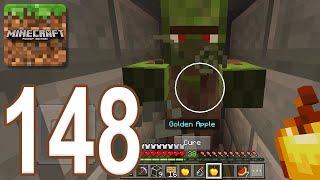 Minecraft: Pocket Edition - Gameplay Walkthrough Part 148 - Cure Zombie Villager (iOS, Android)