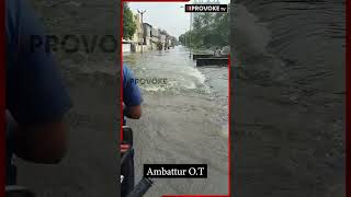 நீர் வீழ்ச்சியாக மாறிய Ambattur O.T😱 #ambatturchennai