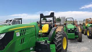 John Deere's OLD 6125M VS NEW 6130M Orchard Tractor