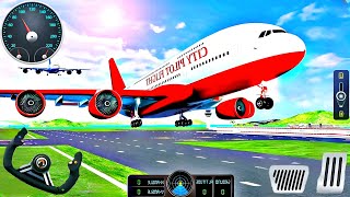 Flight Simulator Plane City Pilot - Plane Boeing 777 Emergency Landing - Android GamePlay