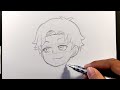 anime drawing how to draw damian desmond spy x family