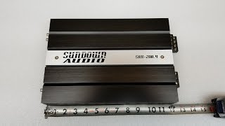 Amp Test Tuesday Sundown Audio SAX-200.4 v.2 Amplifier on the SMD Amp Dyno