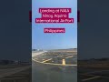 NAIA Manila Philippines landing Timelapse