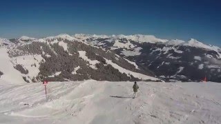 Kitzbühel / Resterhöhe Piste 76 Pass Thurn Direktabfahrt bis Hartkaser