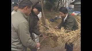 「山添村の正月行事（３）山の神（勧請縄）」（平成6年）