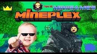 OH BABY A TRIPLE KILL! | Mineplex Minigames #1 *Cringe*