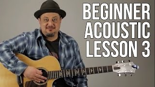 Beginner Acoustic Guitar Lesson 3 - The G Major Chord