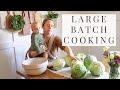 BUDGET FRIENDLY Batch Cooking for LARGE Family