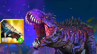 ANKYLOSAURUS GEN 2 LV 9999 VS OMEGA 09 GOD | JURASSIC WORLD THE GAME