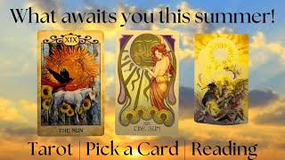 TAROT | PICK A CARD | READING: What summer has in store for you!