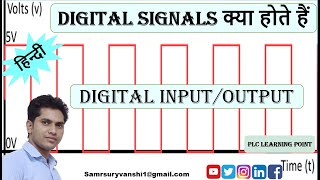 13 What is Digital Signal In PLC | Types of Digital input And Digital outputs | Basic PLC | हिन्दी |