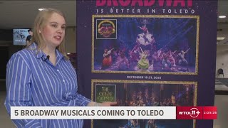 5 Broadway musicals are coming to the Stranahan Theatre in 2025-26