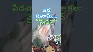 జన నీరాజనం| సిద్ధం| వైఎస్ జగన్| # ys Jagan