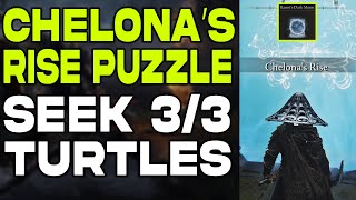 Chelona’s Rise 3 Turtle Locations | Seek Three Great Wise Beasts Puzzle | Elden Ring | Guide! Secret