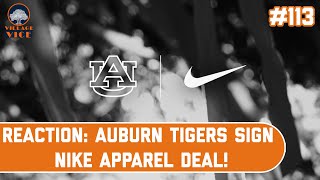 REACTION: Auburn Tigers Sign With NIKE! | Village Vice Ep. 113