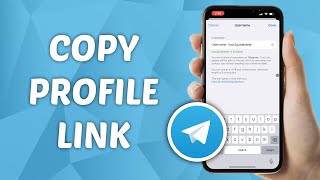 How to Copy Profile Link in Telegram iPhone