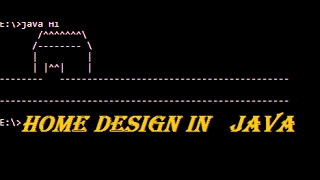How to create Home Design in JAVA