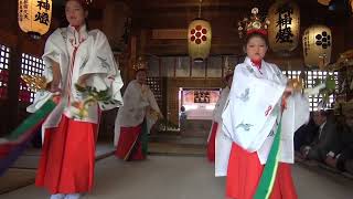 令和6年俵津秋祭り『巫女の舞』