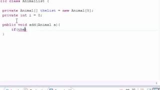 Java Programming Tutorial 60 Array Holding Many Objects