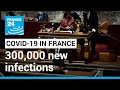 French health minister on France recording 300,000 new infections • FRANCE 24 English