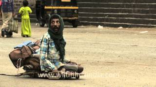 Begging for alms but no one cares, in Pune