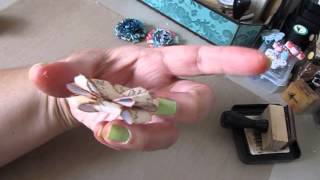 Tutorial ~ Paper Loop Flower as requested :)