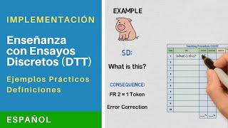 Enseñanza con Ensayos Discretos / Discrete Trial Training (DTT) Español (Practical)