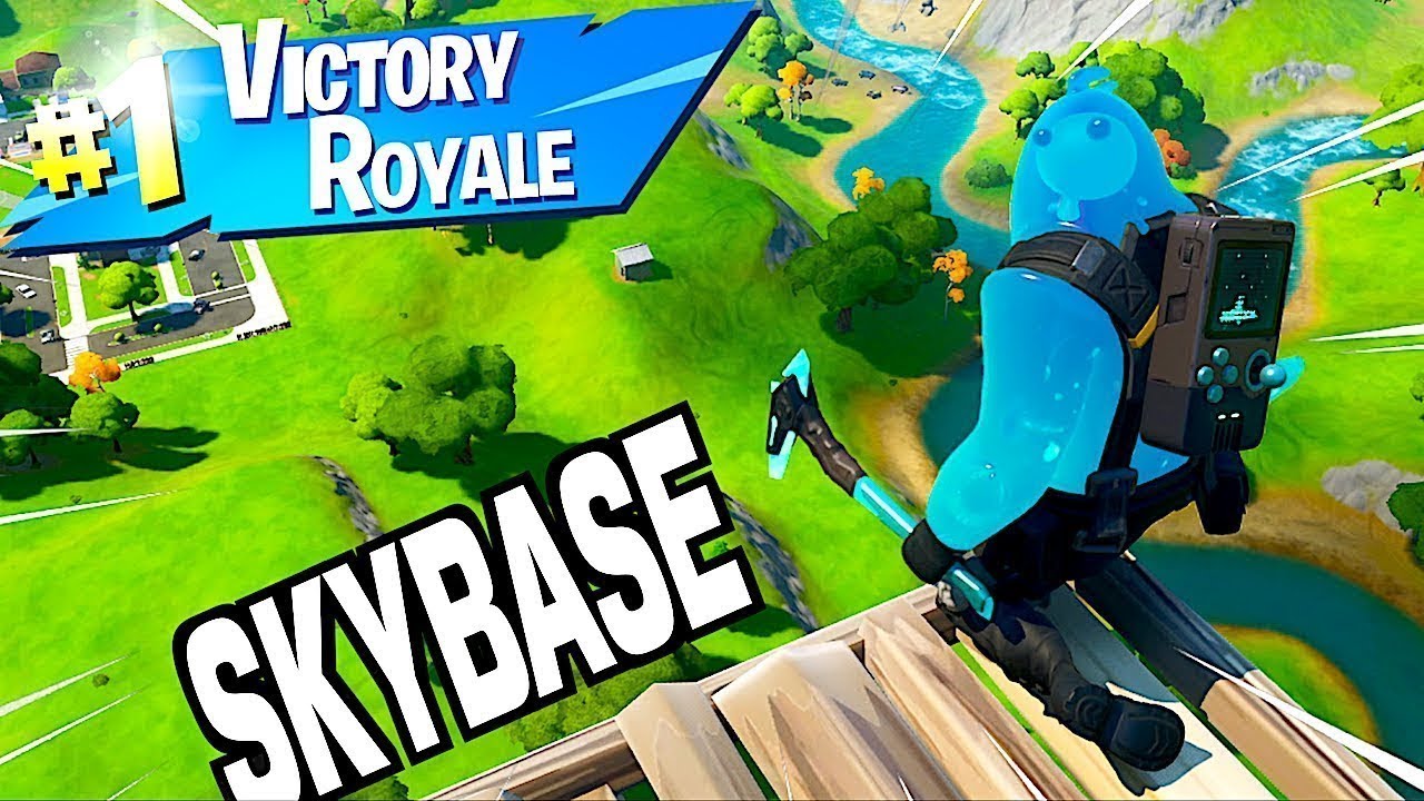 Defi Top 1 Skybase Sur Fornite Youtube
