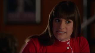 Glee - Kurt tells Rachel and Santana that Glee Club is being disbanded 5x11